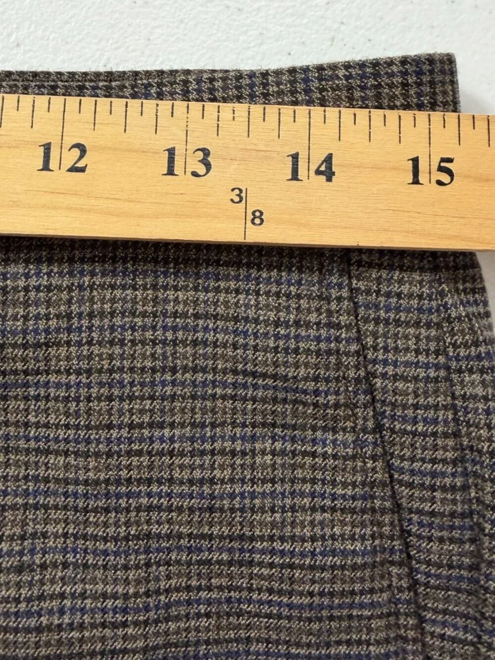 J.Crew Thompson Dress Pants Men 29x30 Brown Houndstooth Tapered Stretch NWT